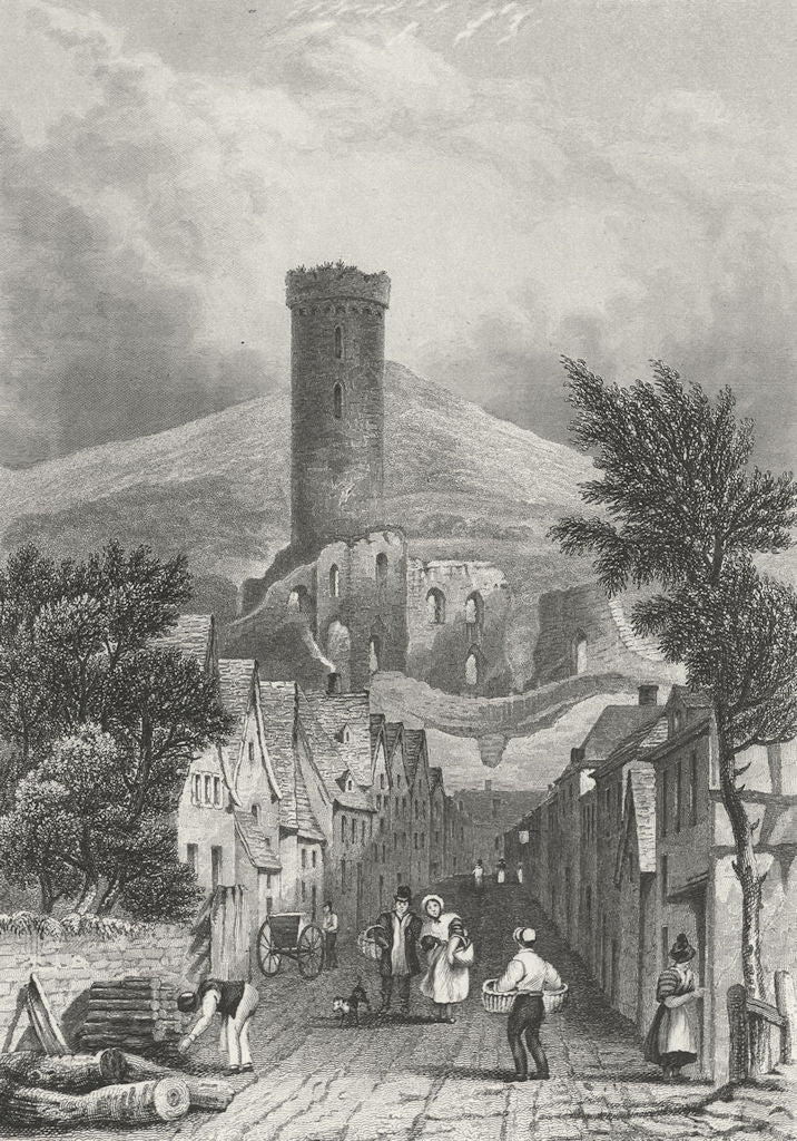 GERMANY. Eppstein. Shepherd 1840 old antique vintage print picture